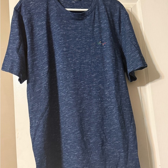 Greg Norman Collection Navy Heather Tee - Picture 2 of 4